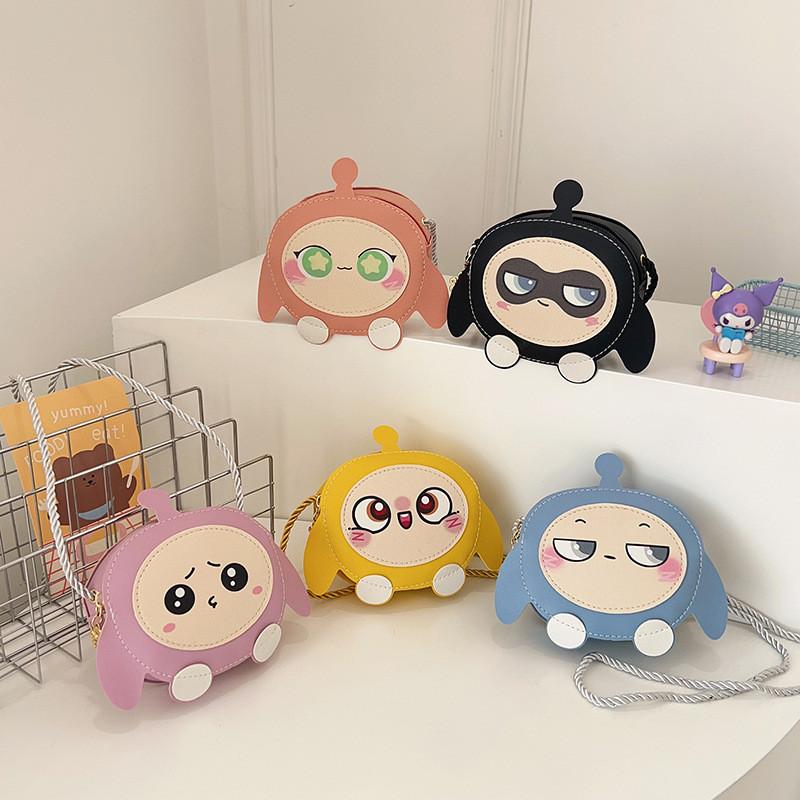 Pu Trendy Lightweight Cartoon Small Bag For Girls Ideal For Daily Use In Bright Colors