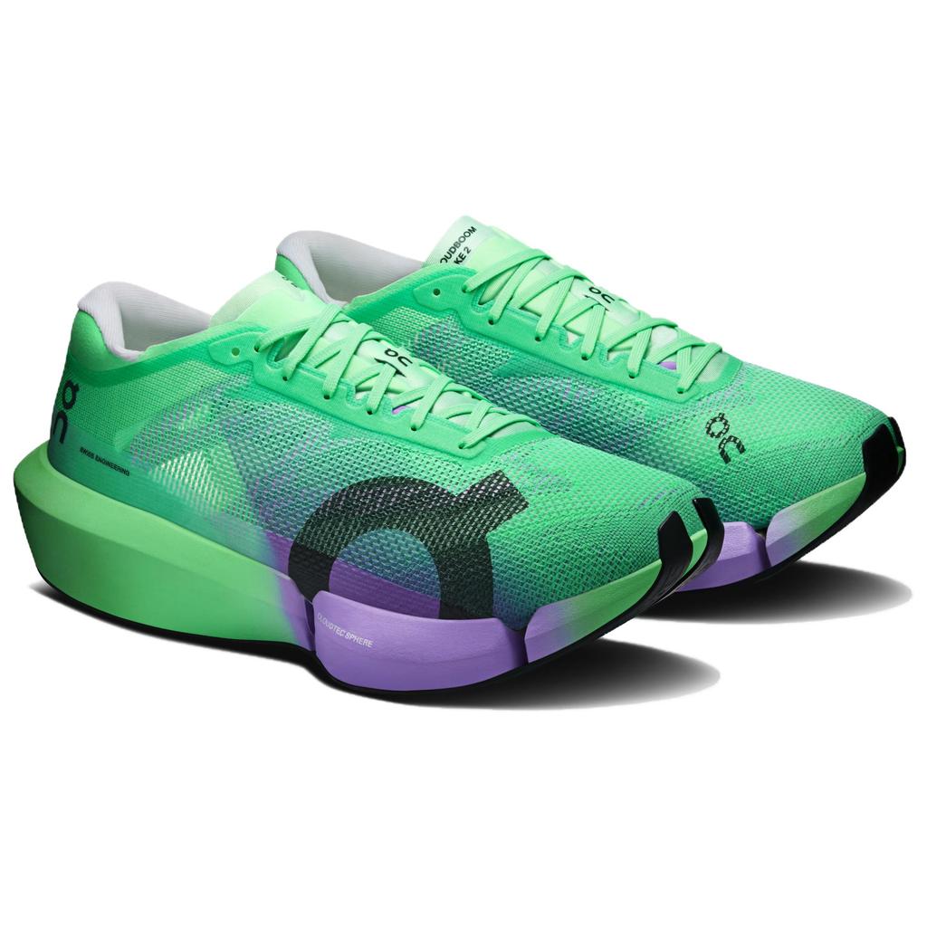 ON Cloudboom Strike 2 Verdite Unisex Sneaker Grün Aconit 3UG30056137