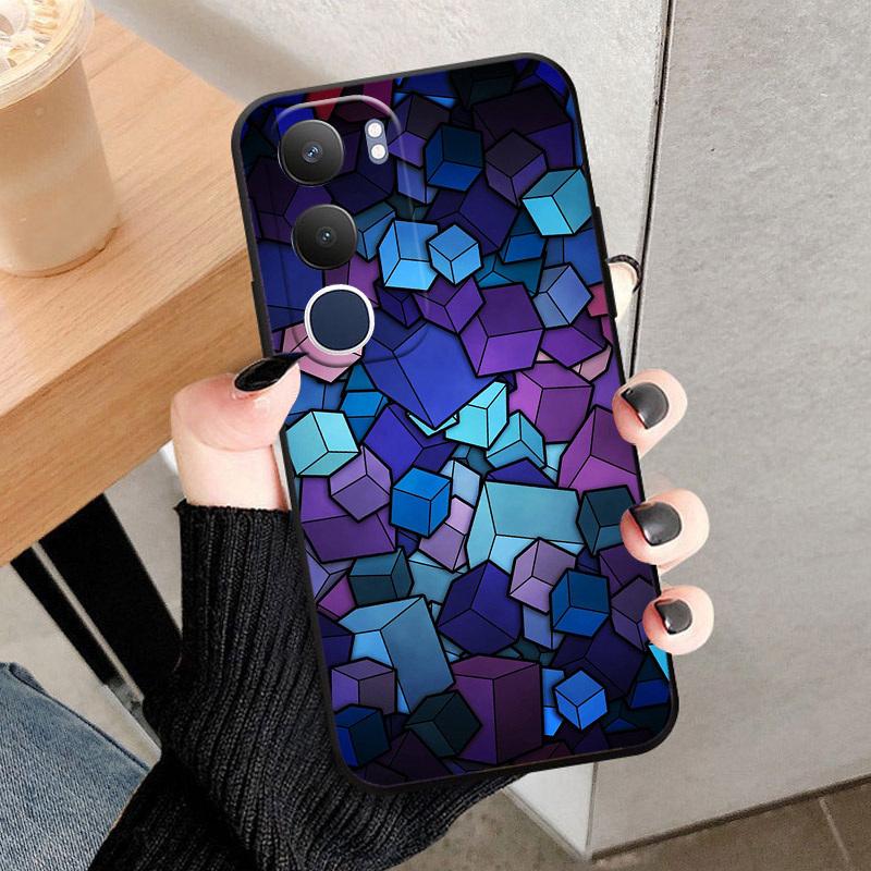 For VIVO Y19S 4G Phone Case Soft Silicone Back Cover Coque For VIVO Y 19 S Cases Black TPU Shockproof Fundas Shell Y19S Capa