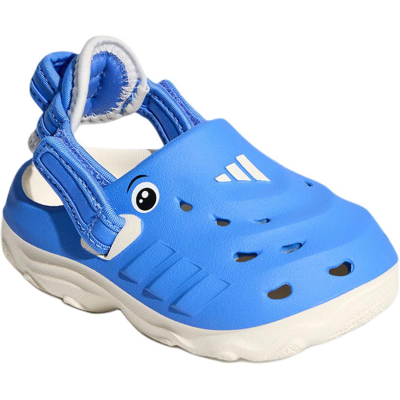 Adidas MAXXCLOG Low top Toddler Shoes Fusion Blue/White Marble/Black Infant And Toddler KI9316