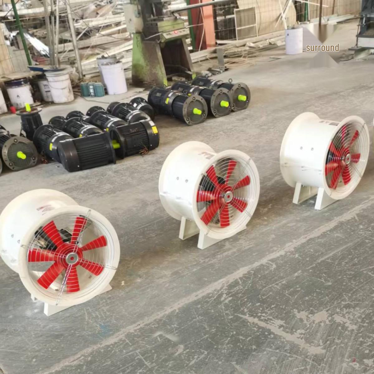 Industrial T35-11 Axial Fan for Smoke Ventilation: Ideal for Garages, Malls, and Emergency Use Custom (Final Payment)