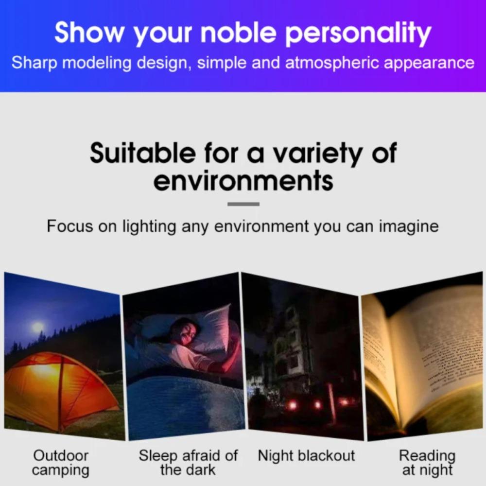 Multicolor Car Ambient Light Colorful Flashing LED Light Universal Atmosphere Lamp