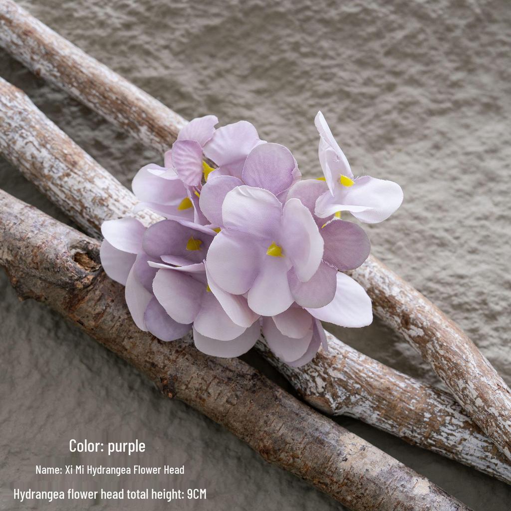 Artificial Hydrangea Flower Heads for Home & Wedding Decoration