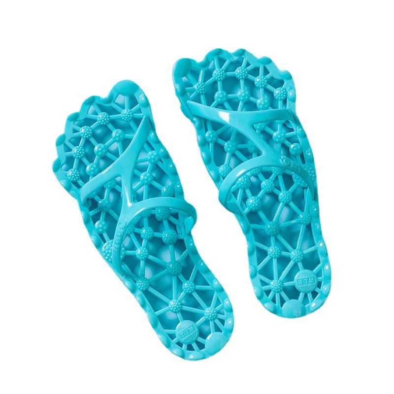 Women's Summer Plantar Acupressure Massage Slippers - PVC Health Shoes