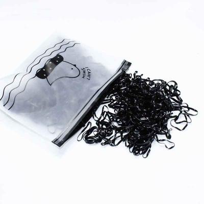 1000 Stück Mädchen Bunte Kleine Einweg-Gummibänder Gummi für Pferdeschwanzhalter Elastische Haargummis Mode Haaraccessoires