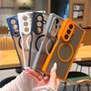 Samsung Z Fold 7 Magnetic Charging Case, Double-Axis Hinge, Matte Finish, Full Coverage Protective Skin.