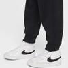 Nike Full Length Pants Brand Logo Comfortable Fleece Lined Knitted Fabric Black Infant And Toddler IB2542-010
