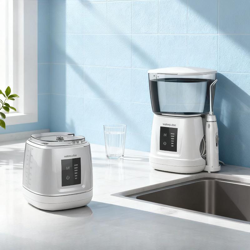 Waterpulse V700Plus Electric Oral Irrigator Rechargeable Water Flosser For Teeth Cleaning And Orthodontic Care KTY