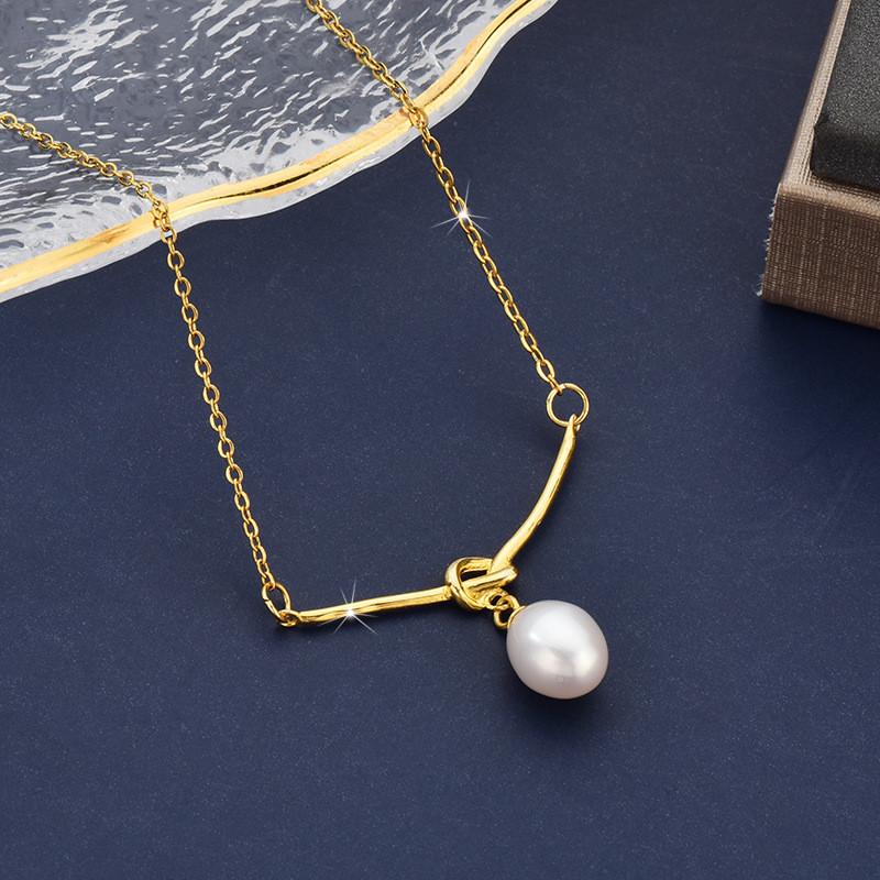 Stylish Minimalist Baroque Pearl Choker Necklace For Women With Timeless Elegance