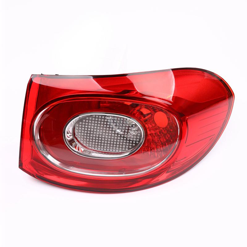 For Volkswagen Tiguan 2008 2009 2010 2011 Car Rear TailLight Cover Lamp Reversing Brake Fog Light Cover Without Bulb