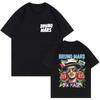 2026 Hot Sale Men Women Fashion Short Sleeve Tshirt Graphic Print T-shirt Vintage Bruno Mars The Romantic Tour 2026 T Shirt Streetwear Clothes Top