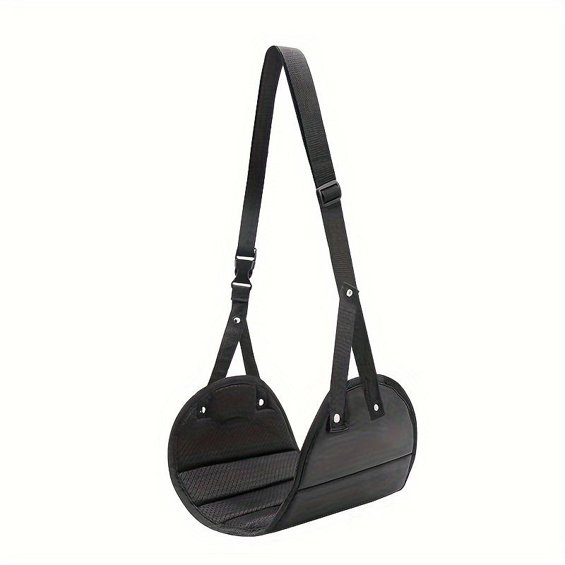 

Многофункциональная дорожная педаль с регулируемым плечевым ремнем для большего комфорта, портативный офисный гамак для удобства путешествий чёрный