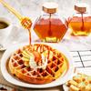 20Pcs Durable Long Stick Honey Stir High Quality Bar Mixing Handle Jar Spoon Practical Wood Dipper Honey Kitchen Accessories