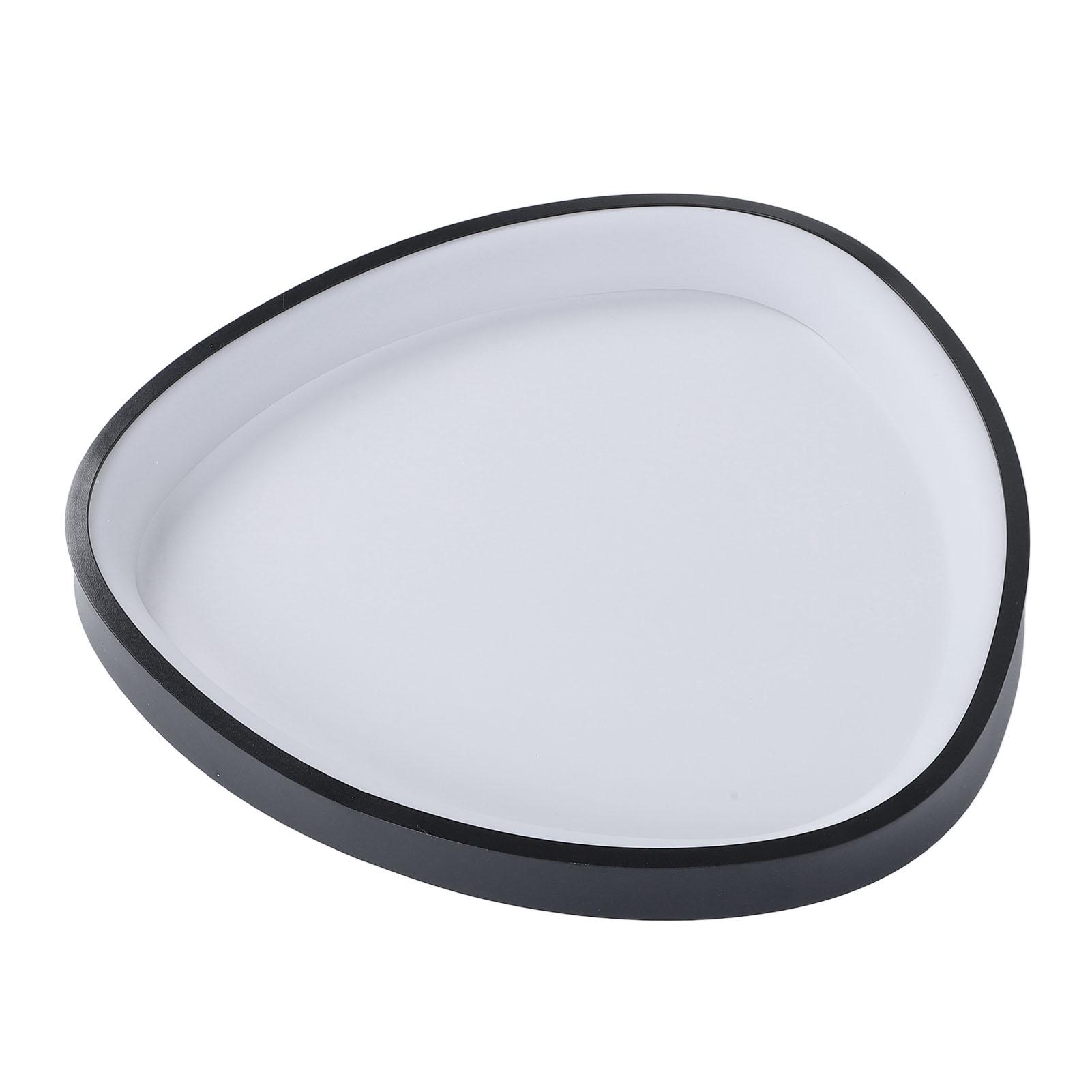 

Потолочный светильник Современный Диммируемый Минималистичный 3 Цветовые температуры Овальный Треугольный Светодиодный Накладной Потолочный Светильник с Пультом чёрный