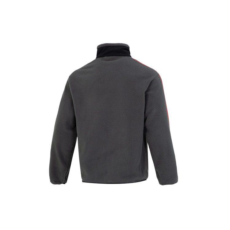 adidas Jackets Men's Gray Stand Collar Moderate Other HF1343