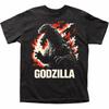 Vintage Monster Movie Graphic T Shirt Men Black Cult Classic Style Tee