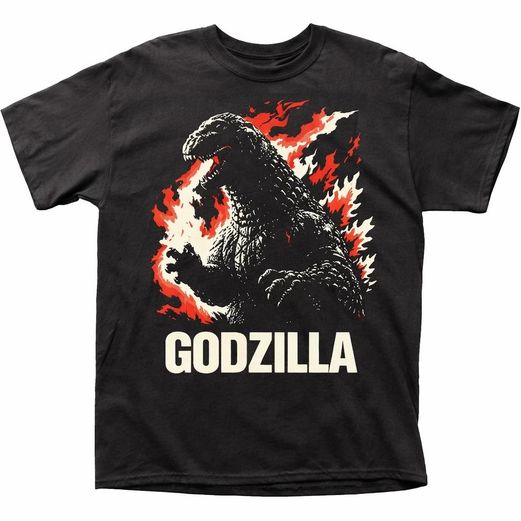Vintage Monster Movie Graphic T Shirt Men Black Cult Classic Style Tee XL