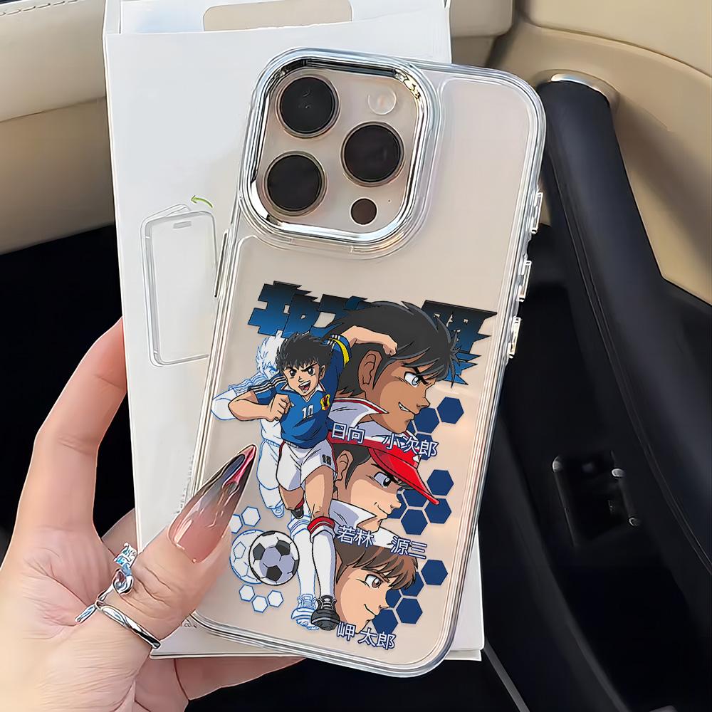 C-Captain Tsubasas Phone Case For iPhone 17 16e 16 15 14 13 12 11 mini Pro Max X XR XSMAX 8 7 Air Plus Transparent Soft Cover