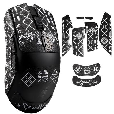 IMMOENUC Mouse Grip Tape Applicable Viper V3 HyperSpeed Mouse Tape PVC Material Color Seal Absorbs Skin Sweat and Prevents Slip Anti-Slip