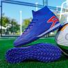 Tenagers Men's Soccer Shoes  Non-Slip AG/TF Soccer Cleats Ankle Boots Unisex Large Size Ultralight Football Boots Boys Sneakers