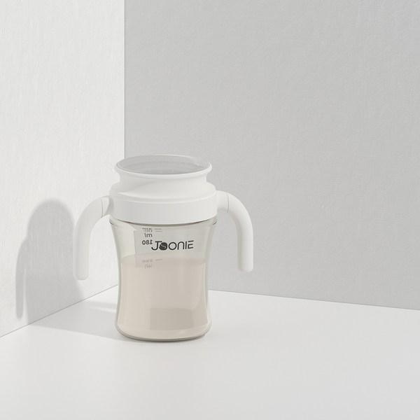 Paie Juni Infant Self-Directing Cup 210ml, 1 buc, alb