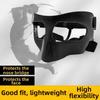 Adjustable Nose Protective Shield Black/Clear Nose Protector Durable Face Guard  Sports Injuries