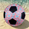 1pc Bayern Munich Crest Standard Size 5 Soccer ball, Durable game Soccer Ball for School Park Training & Daily Entertainment zq7142