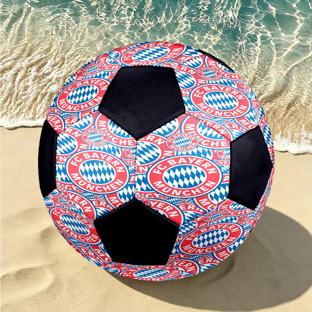 1pc Bayern Munich Crest Standard Size 5 Soccer ball, Durable game Soccer Ball for School Park Training & Daily Entertainment zq7142