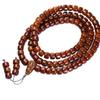Tibetan Ethnic Weathered Yak Bone 108-Bead Necklace
