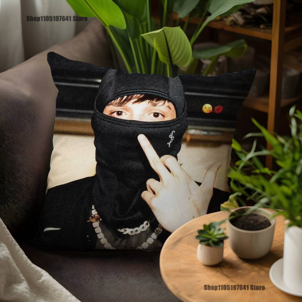 

G-Gervonta Peso P-PlumaS Pillow Case For Sofa Decor Car Office Room Printing Cushion Cover Decorations and Protector 12x12Inch