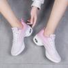 Women  Orthopedic Shoes Jazz Modern Dancing Shoes Mesh Sneakers Black White Pink Shoes with Height Increase Air Cushion