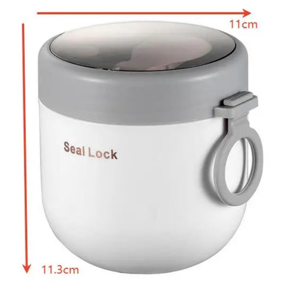 

800 мл Изолированная кружка Завтрак Путешествия Двустенный Термос для молока для офиса и улицы Большая вместимость Чашка для приготовления еды 800ML