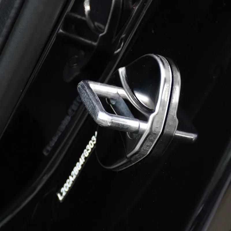 4pcs Car Door Lock Cover For Land Rover DISCOVERY Range Rover VELAR P250 P380/Jaguar XE XF E-PACE F-PACE XEL XFL/Suzuki Liana