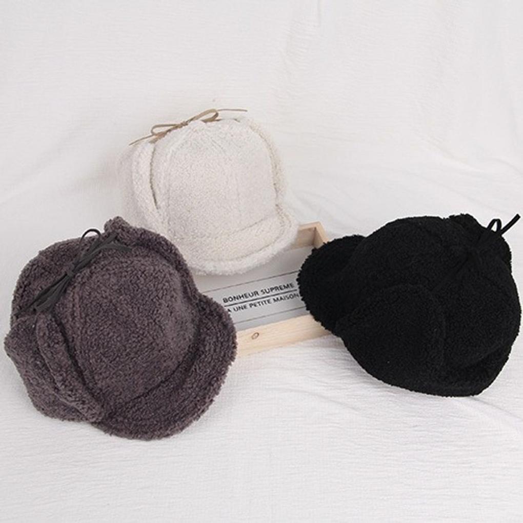 Women's Men's Winter Fleece Wire Earflap Fur Trapper Hat