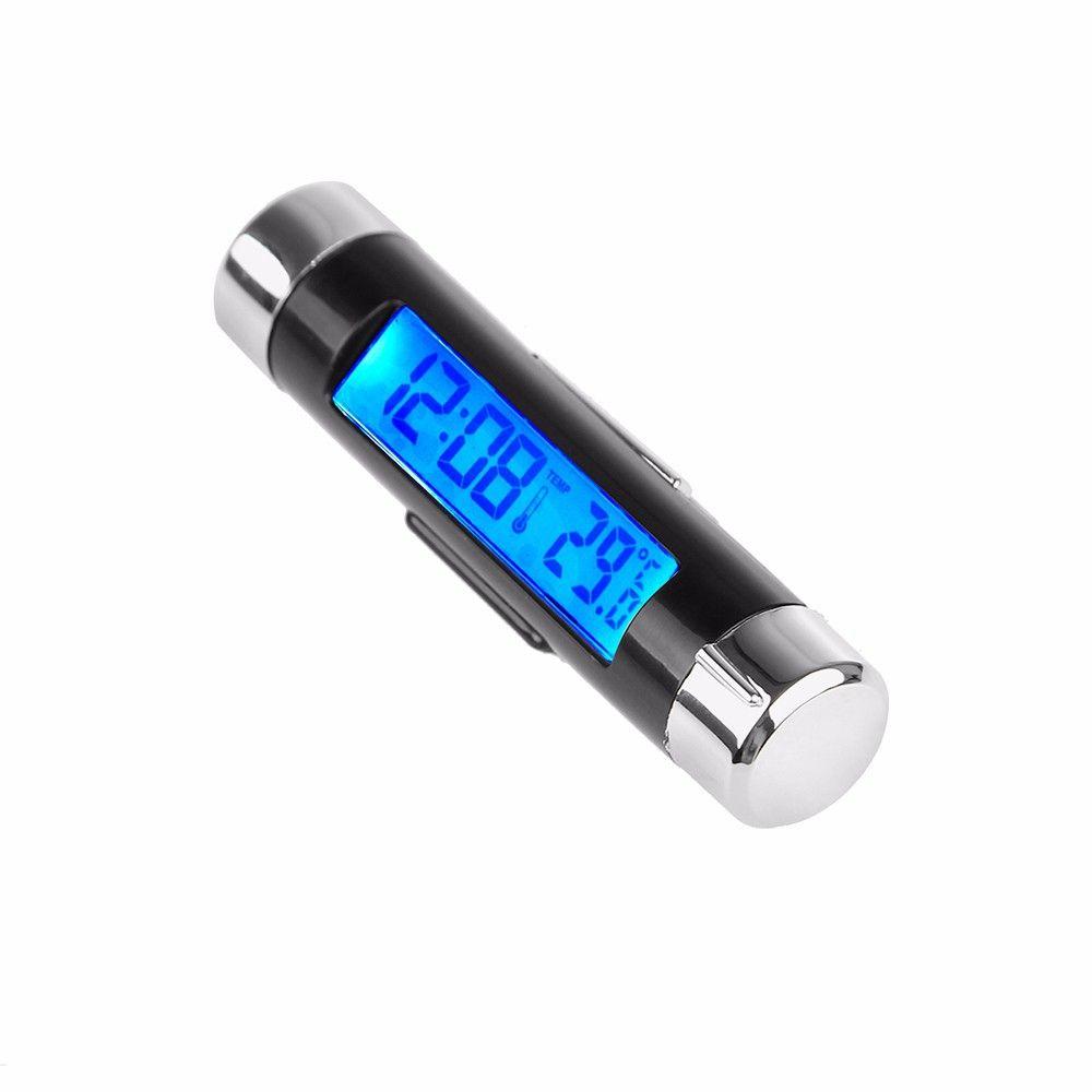 

Decoration Car Styling Gauges Backlight Digital Display Time Watch Auto Dashboard Clocks Car Electronic Clock Auto Thermometer
