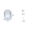 18.5cm Cotton Doll Pull Figure Blind Box Stroller Bag - Dustproof, Thickened, Clear PVC Hanging Doll Bag