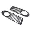 Car Exterior Left Right Front Bumper Grilles Foglight Lower Grilles Lamp Frame Cover for 1C0807683A 1C0807684A 2006-2010