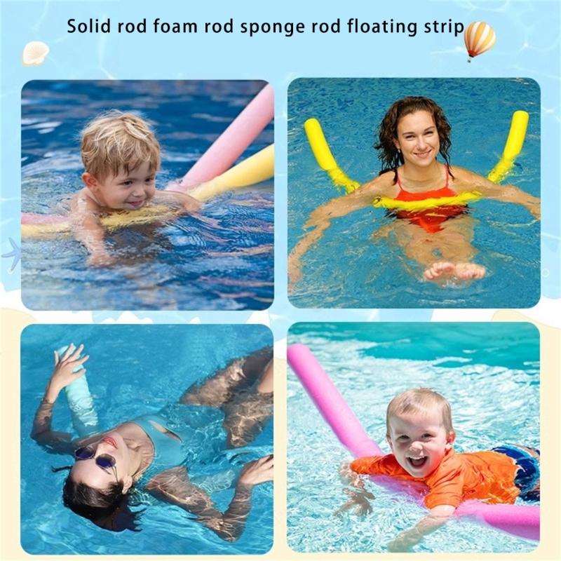 Colorful Foam Tubes Swimming Pool Noodles 60Inch Swim Noodles for Water Activity Game and Swimming Pool and Lake Fun