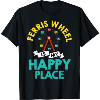 Riesenradfahrt Riesenbeobachtungsräder Karneval Zitat T-Shirt(5)