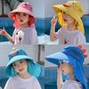 Children's Sunscreen Hat Covers Face In Summer with New UV Protection