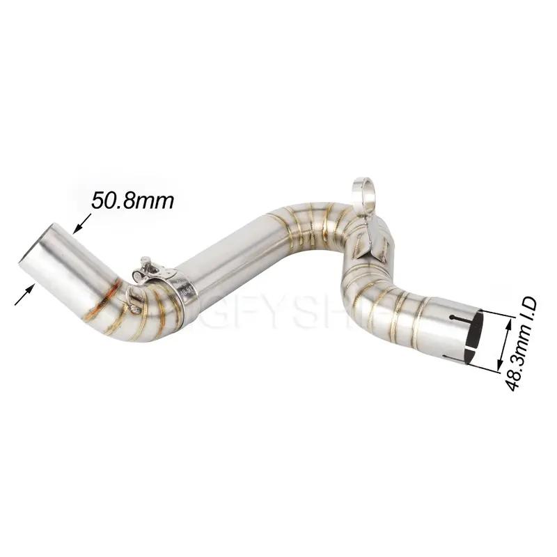 For BMW F900R 2020 2021 2022 2023 F900XR F 900 R / XR Escape Motorcycle Exhaust Muffler Link Pipe Slip-on