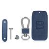 Kwmobile Accessoire Clef de Voiture pour Renault - Coque de clé de Voiture en Simili Cuir pour Clef de Voiture Smart Key Ren 2699