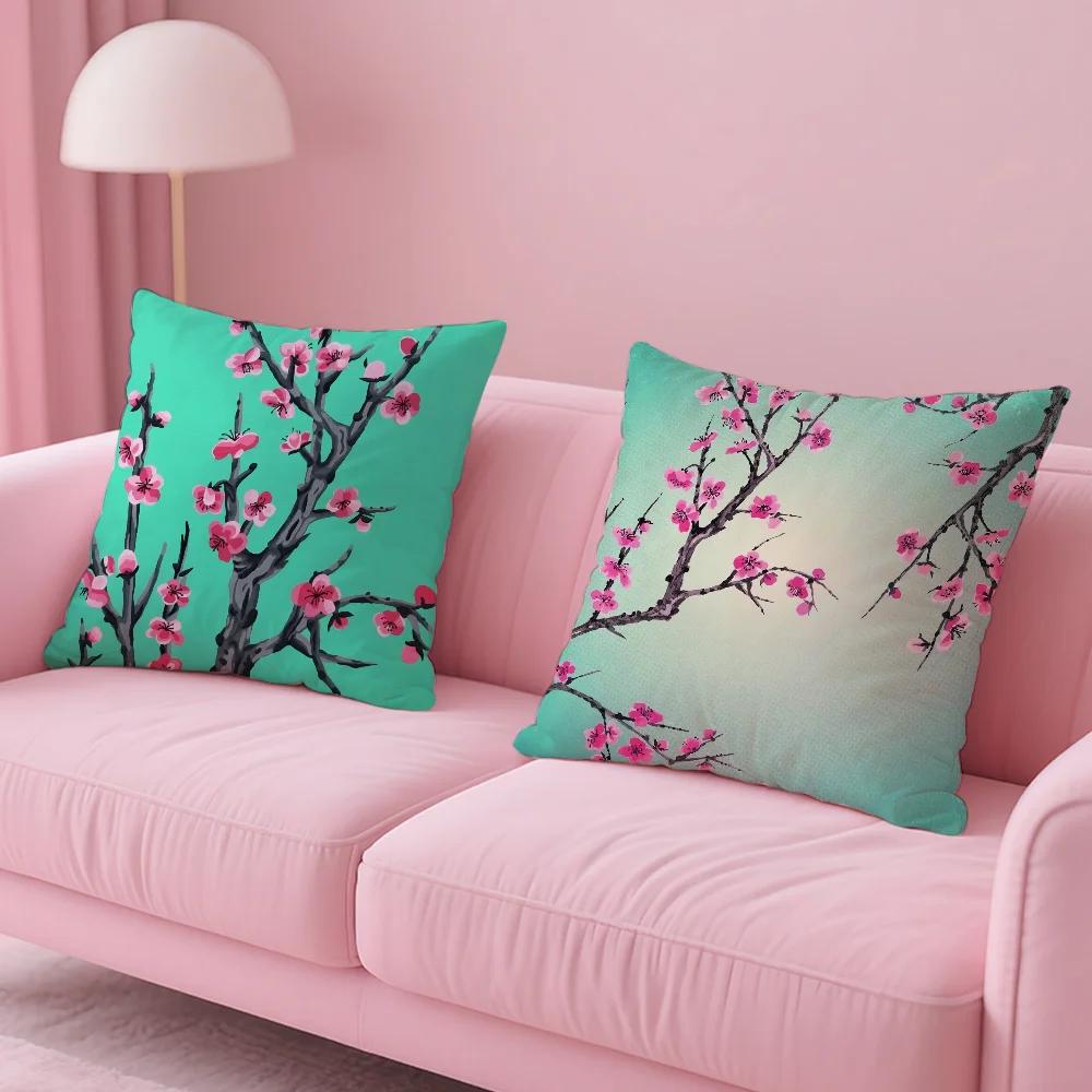 Vaporwave Arizona Iced Tea Aesthetic Pillow Case Anti-dustmite Pillowcase Invisible Zipper Silky Short Plush Sofa Cushion Cover