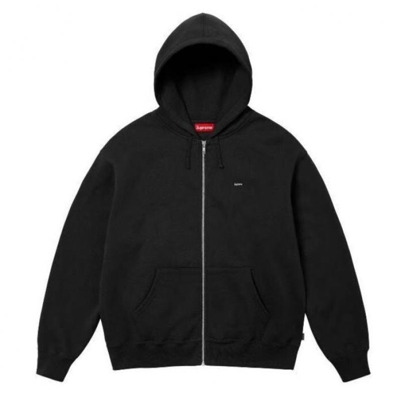 25SS Supreme Trendige Marke Kapuzenpullover mit Fleecefutter und großem Logo