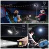 LED Floodlight, COB Work Light, Mini Flashlight, USB Rechargeable, Keychain Type, Ultra Mini, 45g, Compact and Lightweight, 800 Lumens, High