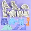 Flexible Silicone Mold Handmade Scented Candle Mould Irregular Shape Aromatherapys Jewelry Mold Home Decorations