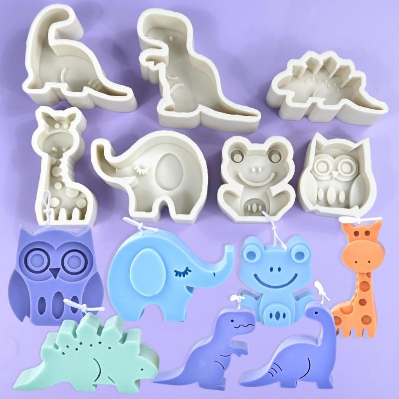 Flexible Silicone Mold Handmade Scented Candle Mould Irregular Shape Aromatherapys Jewelry Mold Home Decorations