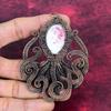Cinnabar Pendant Copper Wire Wrap Octopus Jewelry Gemstone Pendant Gifts For Him