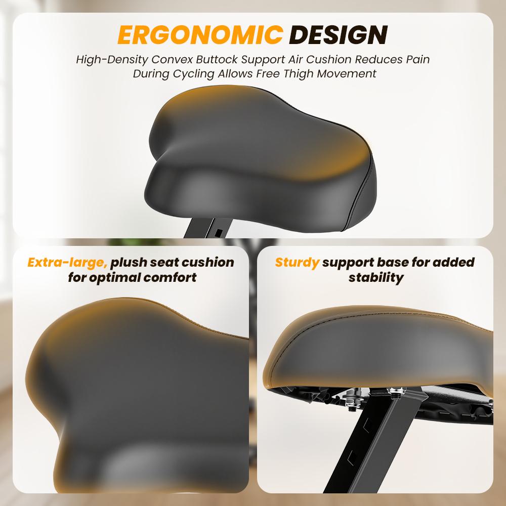 Indoor Exercise Bike YZJ-508 5 Levels Seat Adjustment 100 kg Maximum User Weight with Smart LCD Display