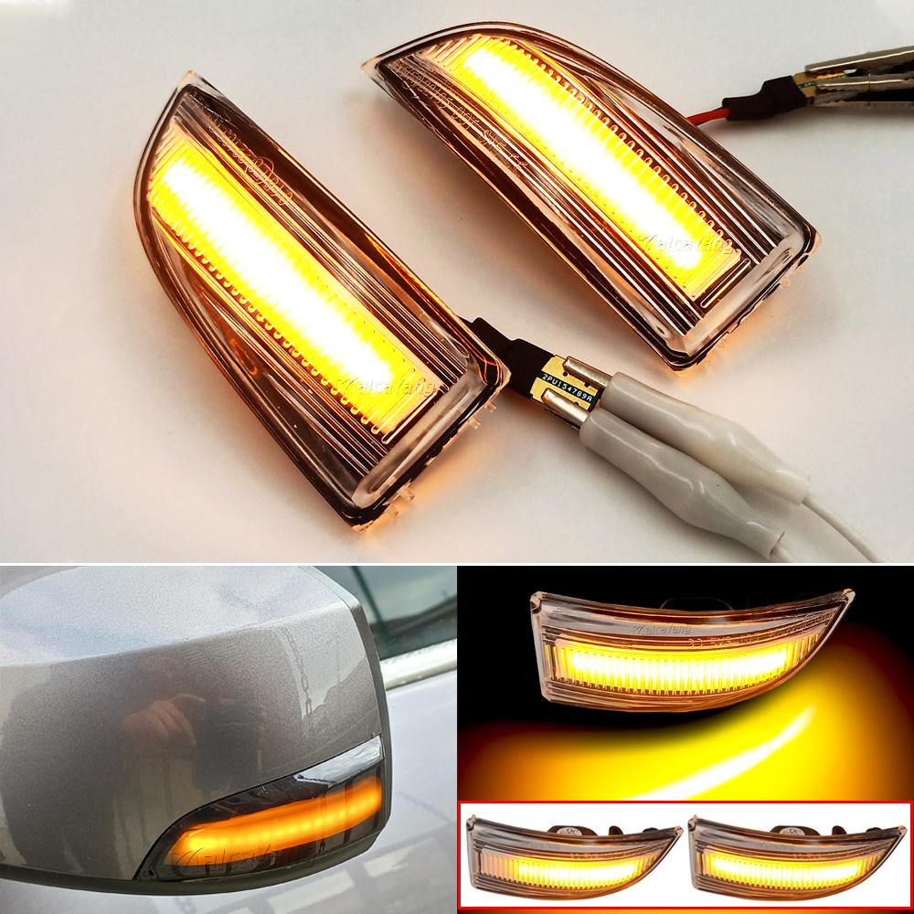 Dynamic Turn Signal LED Light Side Mirror Indicator for Renault Megane MK3 Laguna III X91 Grand Scenic III Fluence Latitude